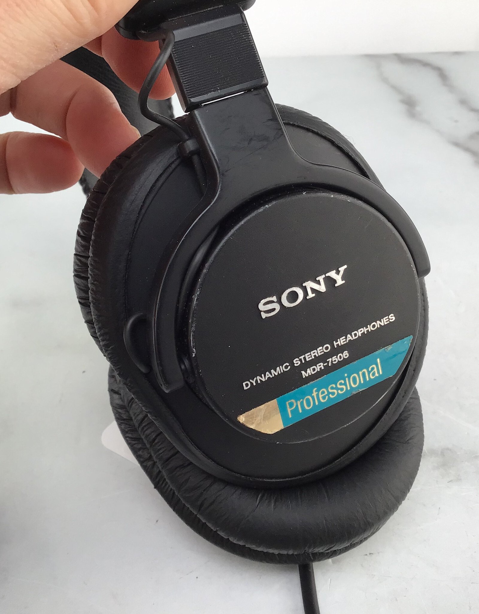 SONY Sony MDR-7506 Headphones Black Used Fair