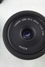 CANON Canon EF-S 24mm f2.8 STM Lens Used Good