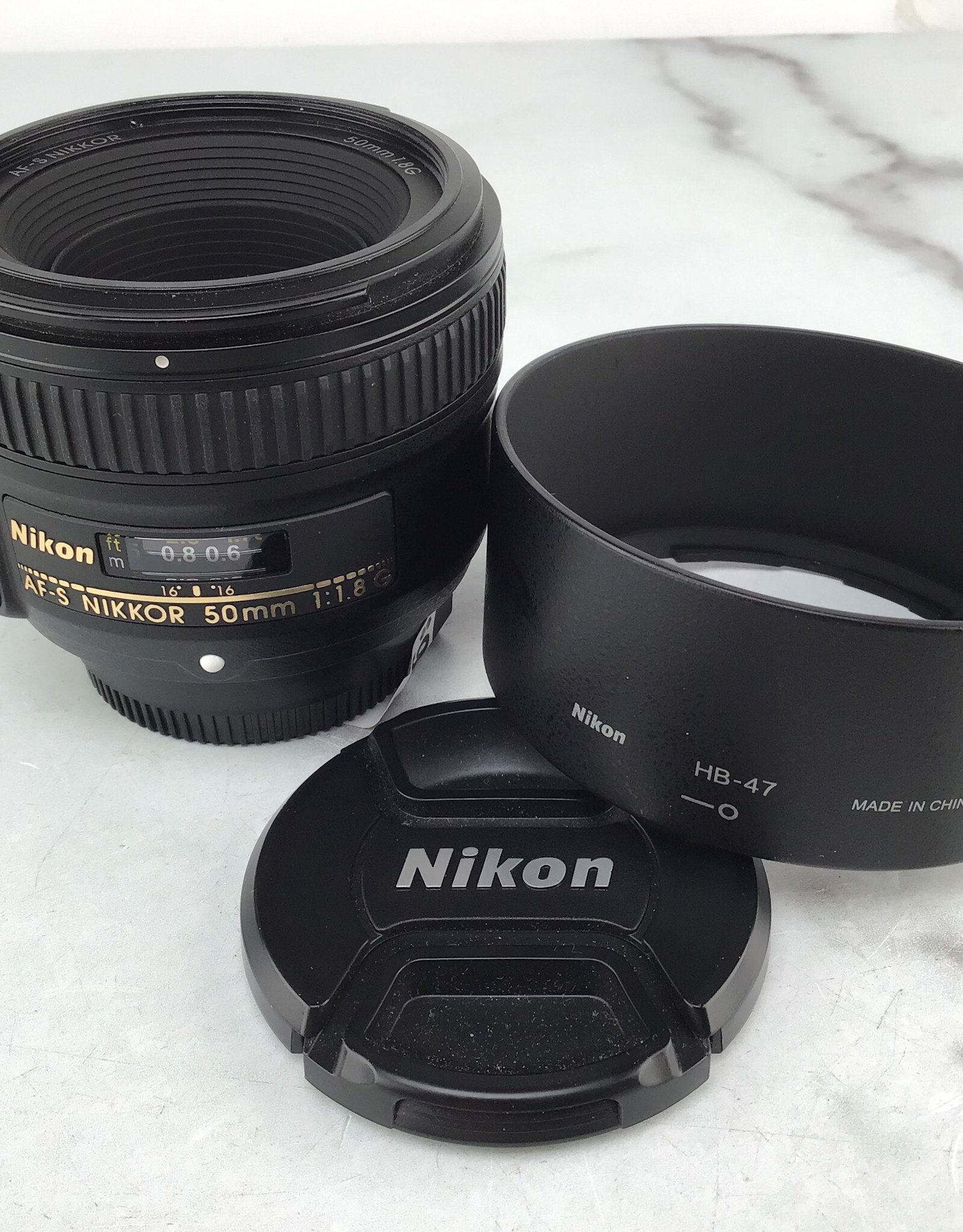 NIKON Nikon AF-S Nikkor 50mm f1.8 G Lens Used Good