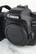 CANON Canon EOS 80D Camera Body No Charger Used Good