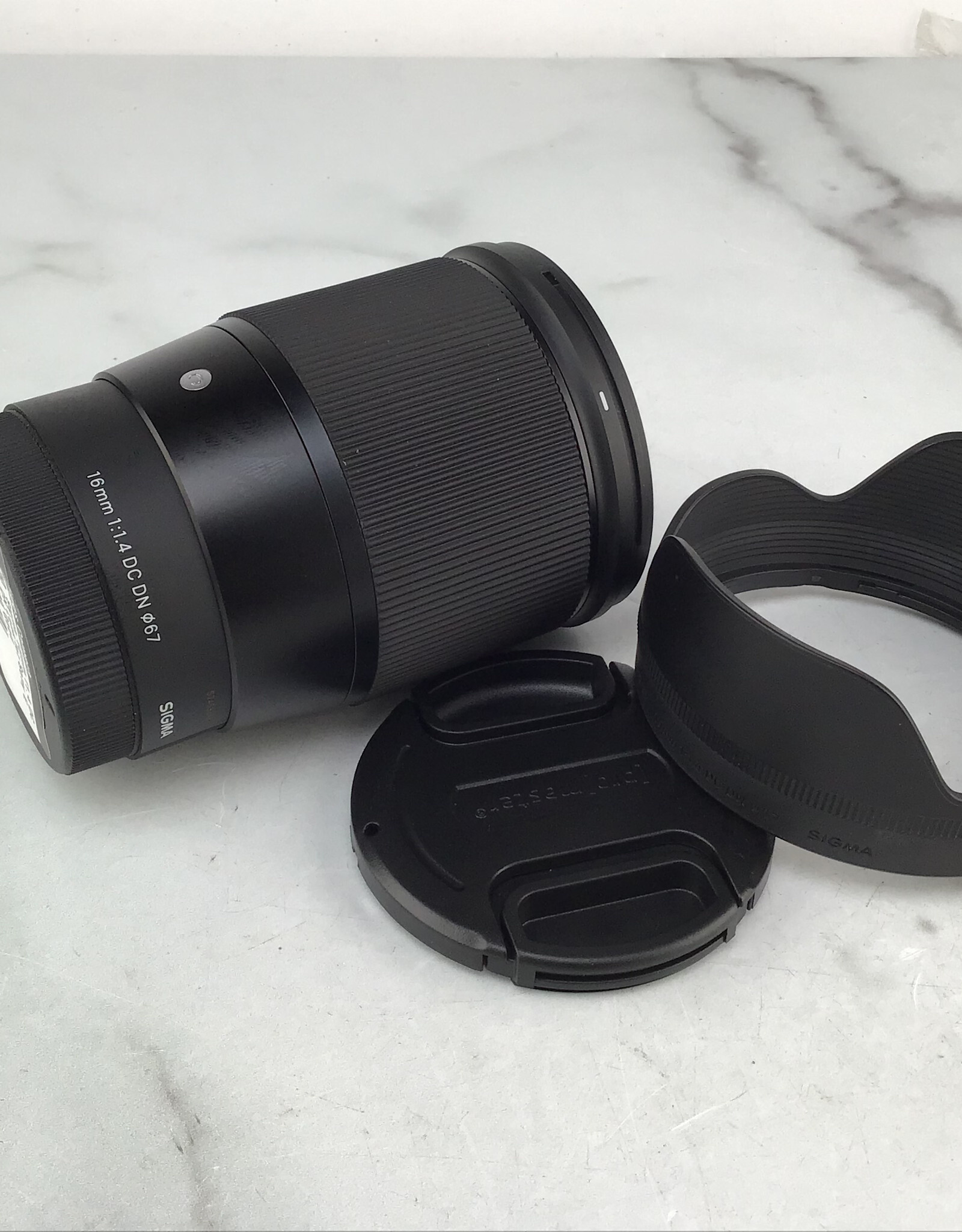 SIGMA Sigma 16mm f1.4 DC DN Lens for Sony E Used Good