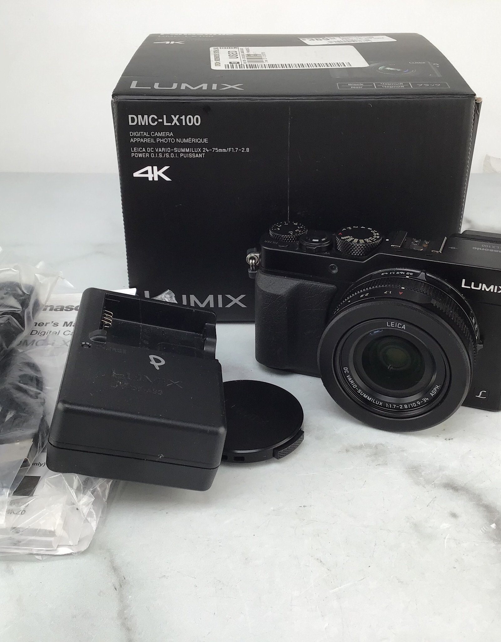 PANASONIC Panasonic Lumix DMC- LX-100 Camera in Box Used BGN