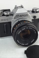 CANON Canon AE-1 Camera w/ 50mm f1.8 Used Good