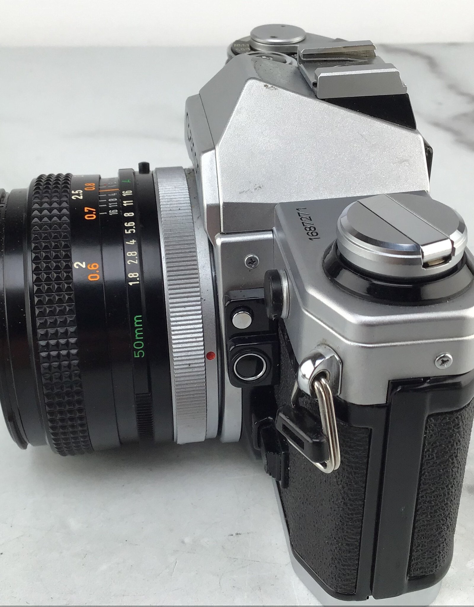 CANON Canon AE-1 Camera w/ 50mm f1.8 Used Good