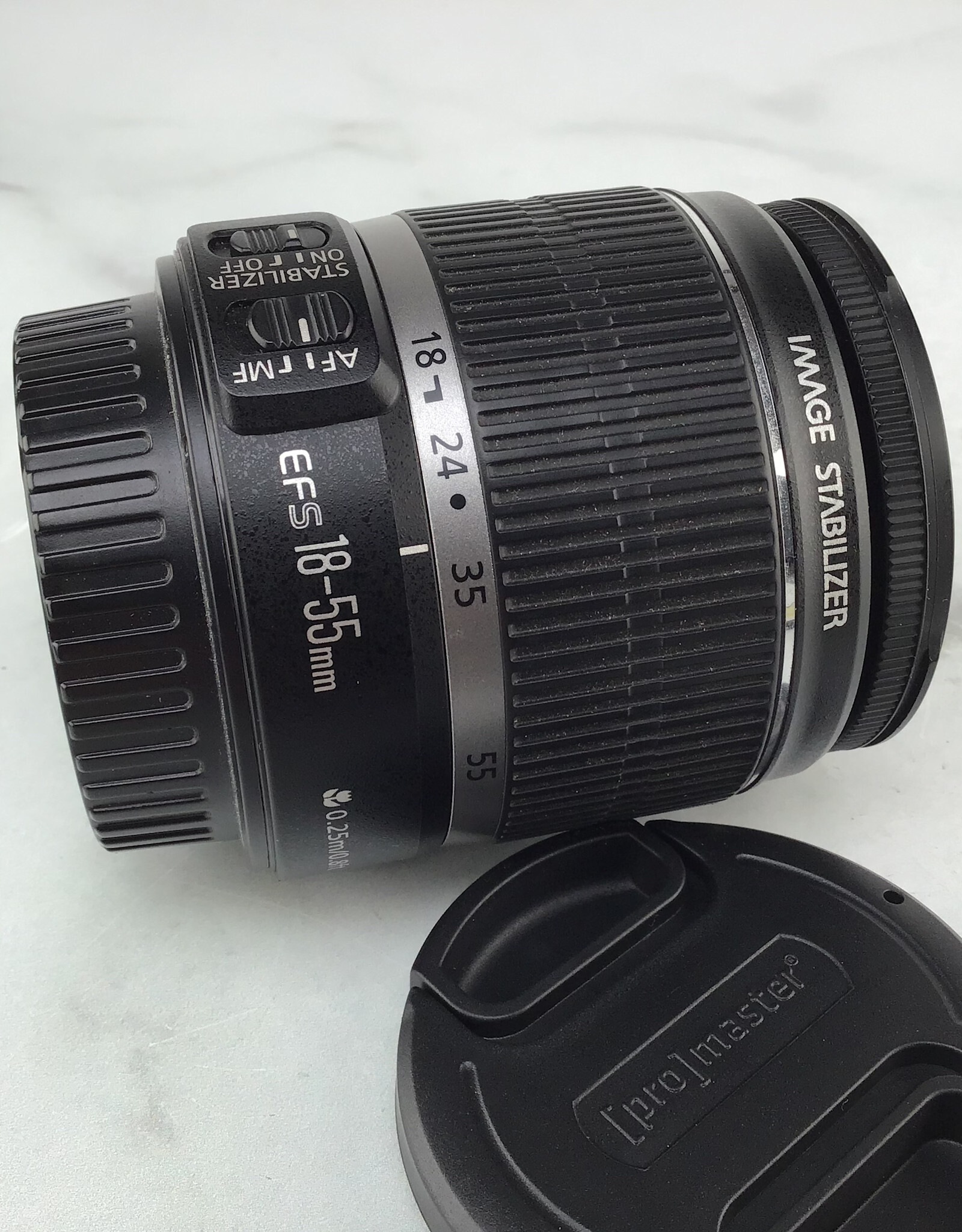 CANON Canon EF-S 18-55mm f3.5-5.6 IS Lens Used Good