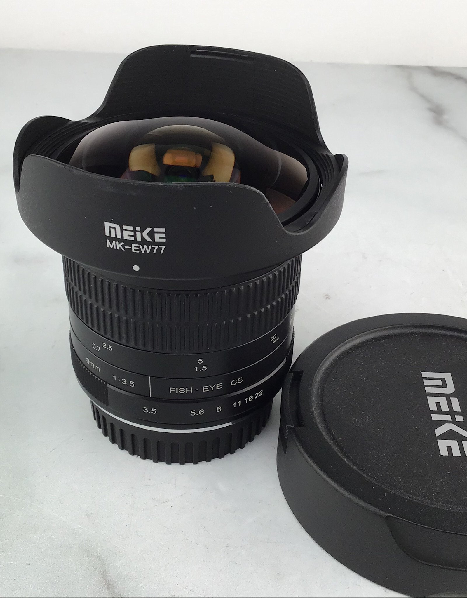 Meike Meike 8mm f3.5 Fish Eye CS Lens for Canon EF Used Fair
