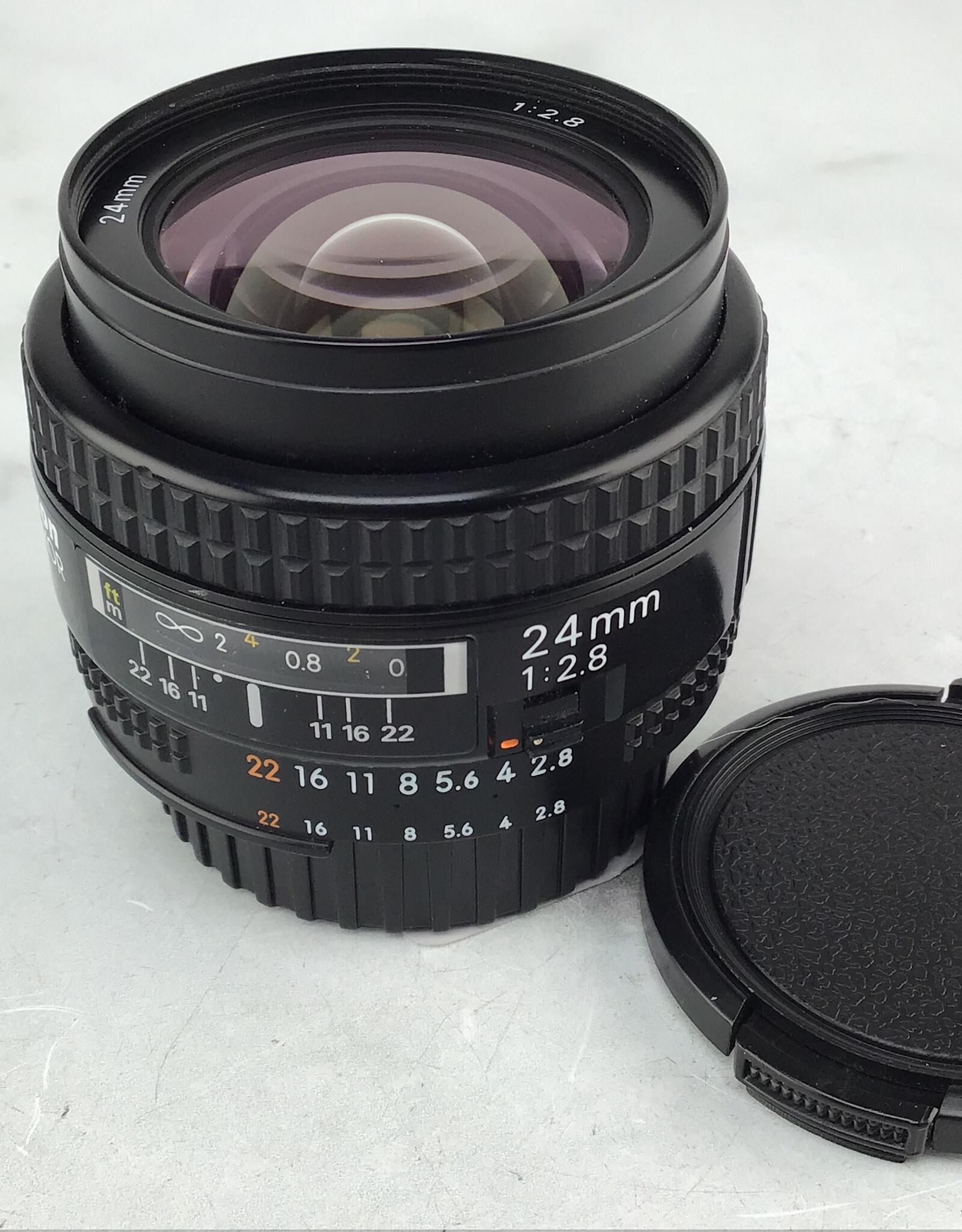 NIKON Nikon AF Nikkor 24mm f2.8 Lens Used Good