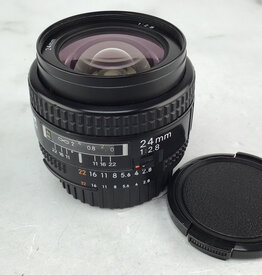 NIKON Nikon AF Nikkor 24mm f2.8 Lens Used Good