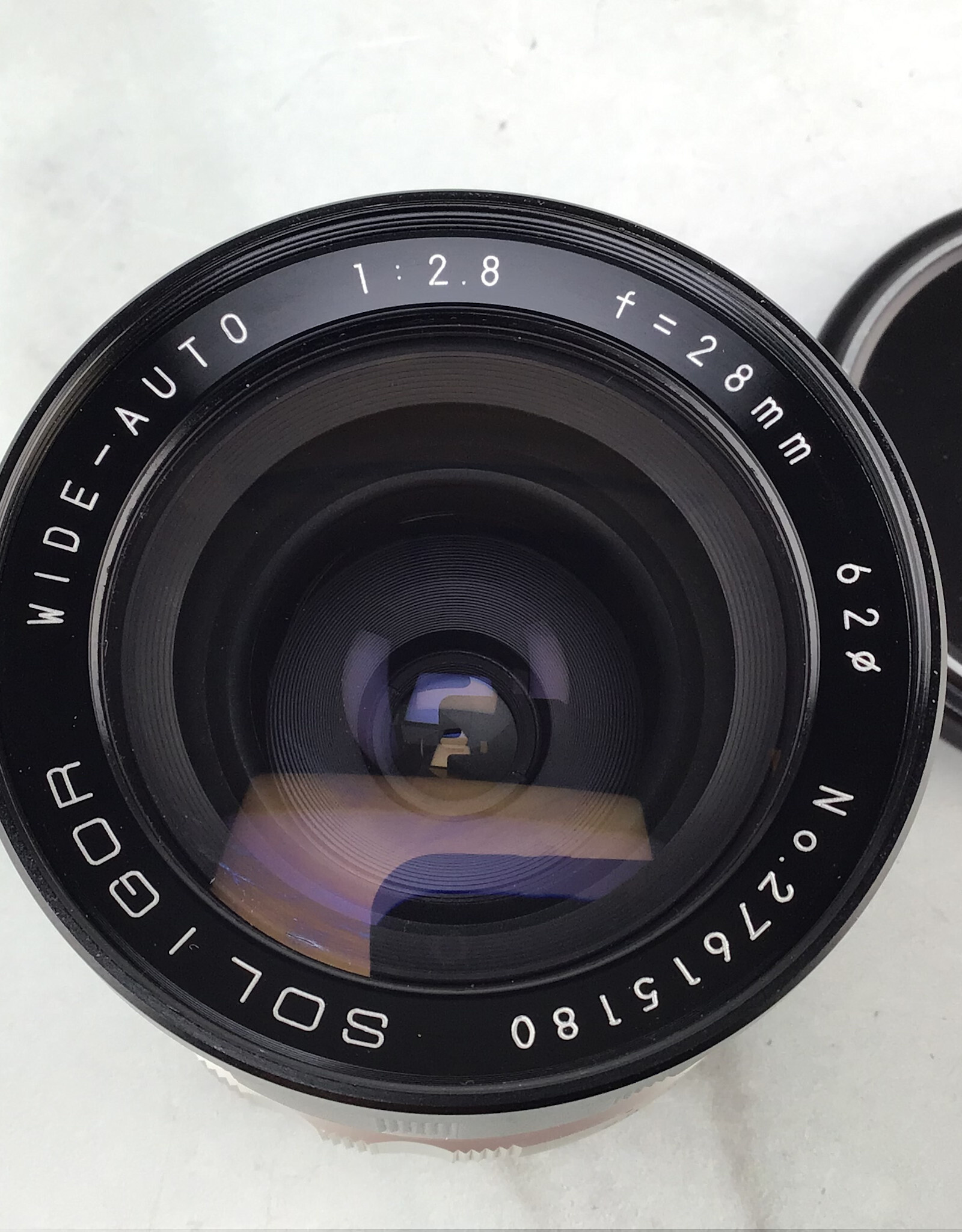 soligor Soligor 28mm f2.8 Lens for Minolta MD Used Good