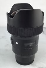 SIGMA Sigma Art 14mm f1.8 DG Lens for Sony FE used BGN