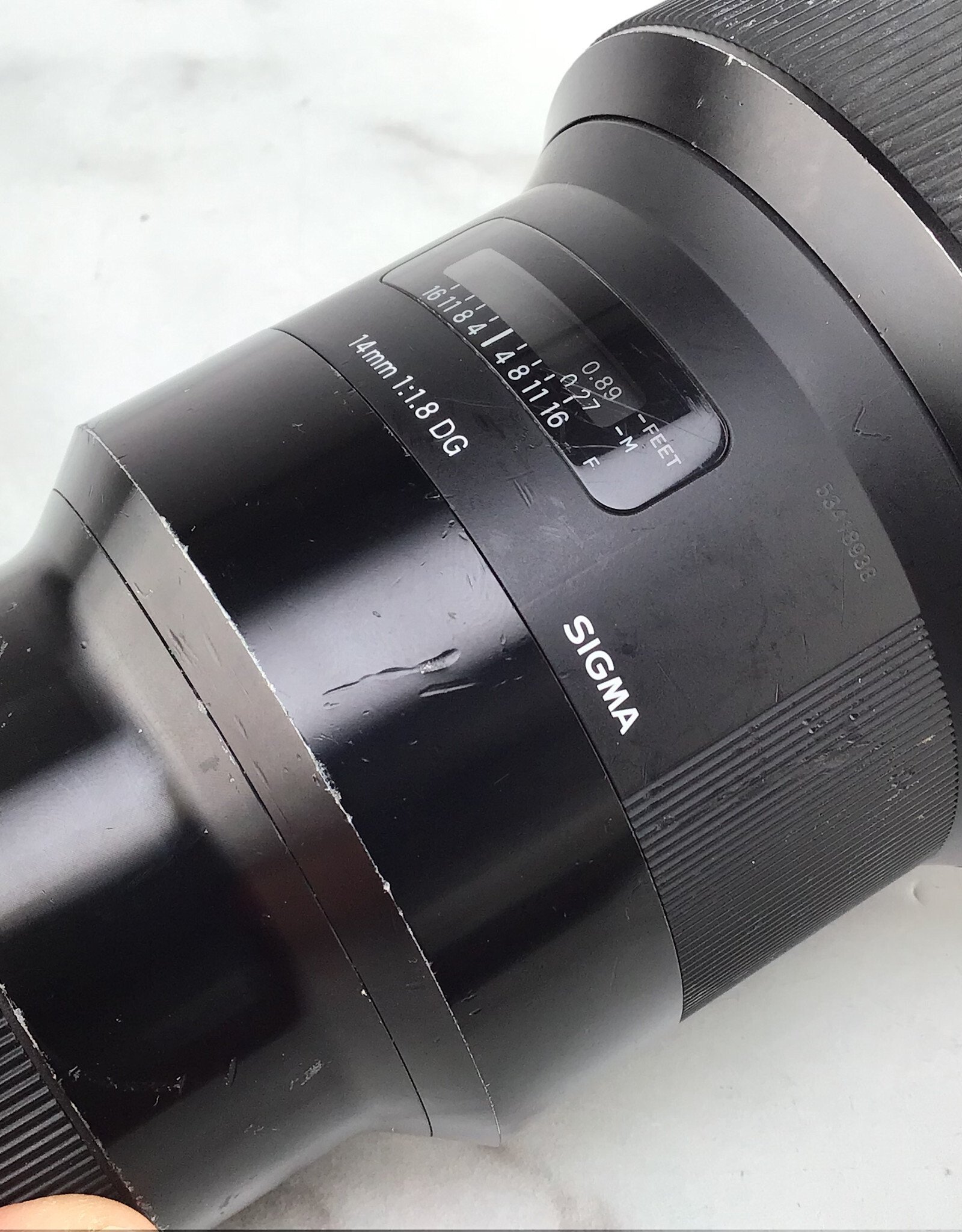 SIGMA Sigma Art 14mm f1.8 DG Lens for Sony FE used BGN