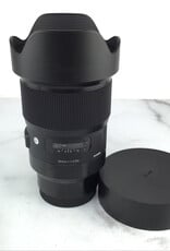 SIGMA Sigma Art 20mm f1.4 DG Lens for Sony Used Good