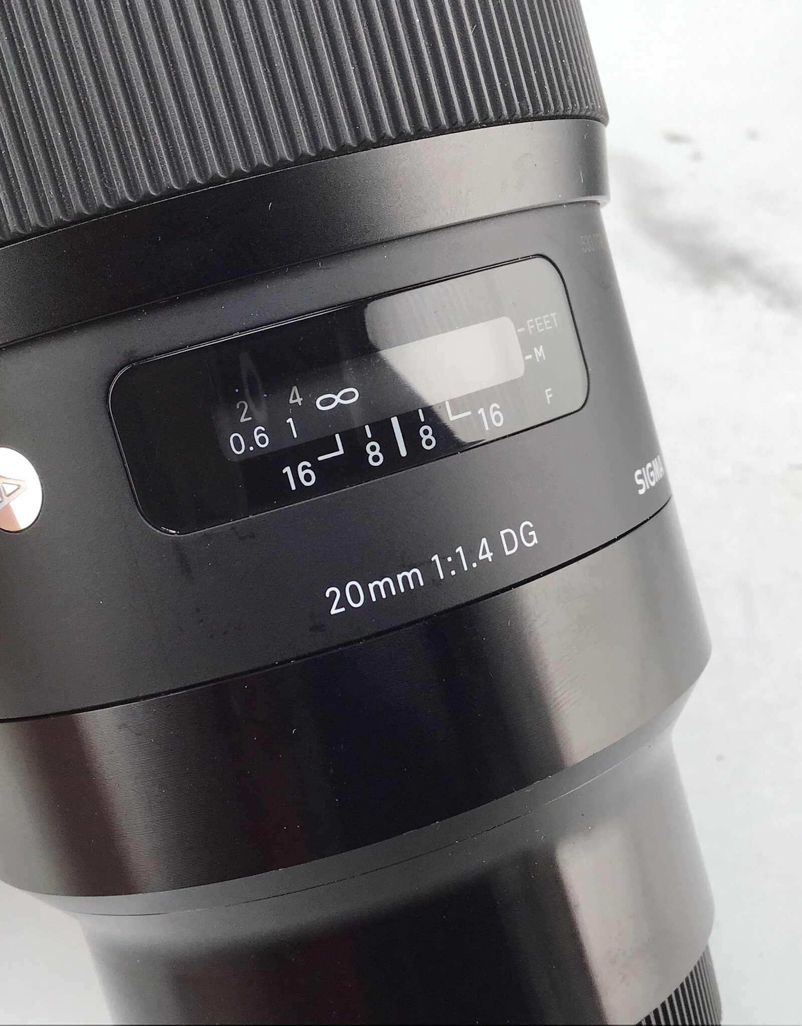 SIGMA Sigma Art 20mm f1.4 DG Lens for Sony Used Good
