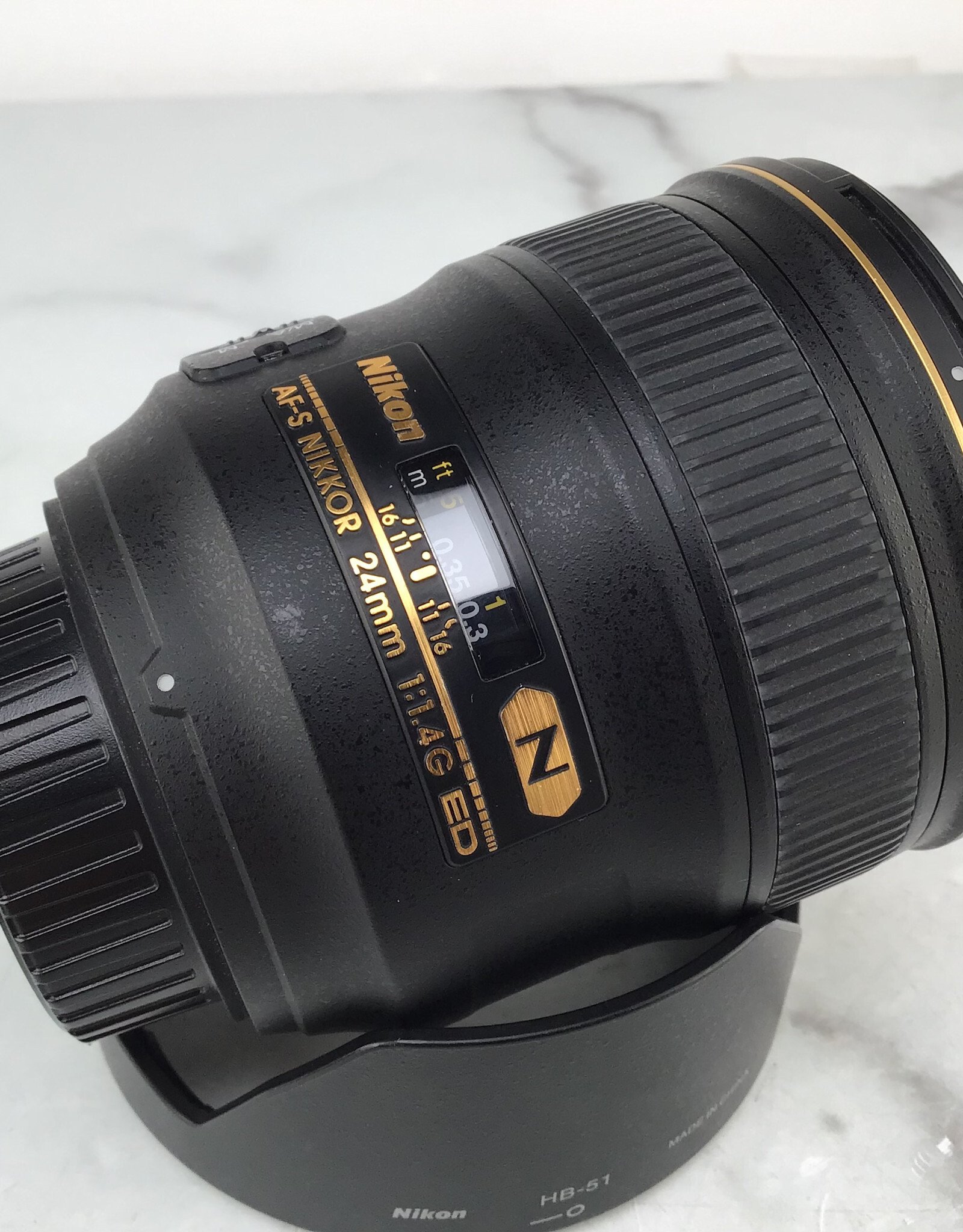 NIKON Nikon AF-S Nikkor 24mm f1.4 G Lens Used Good