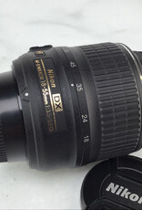 NIKON Nikon AD-S DX Nikkor 18-55mm f3.5-5.6 G VR Lens Used Good