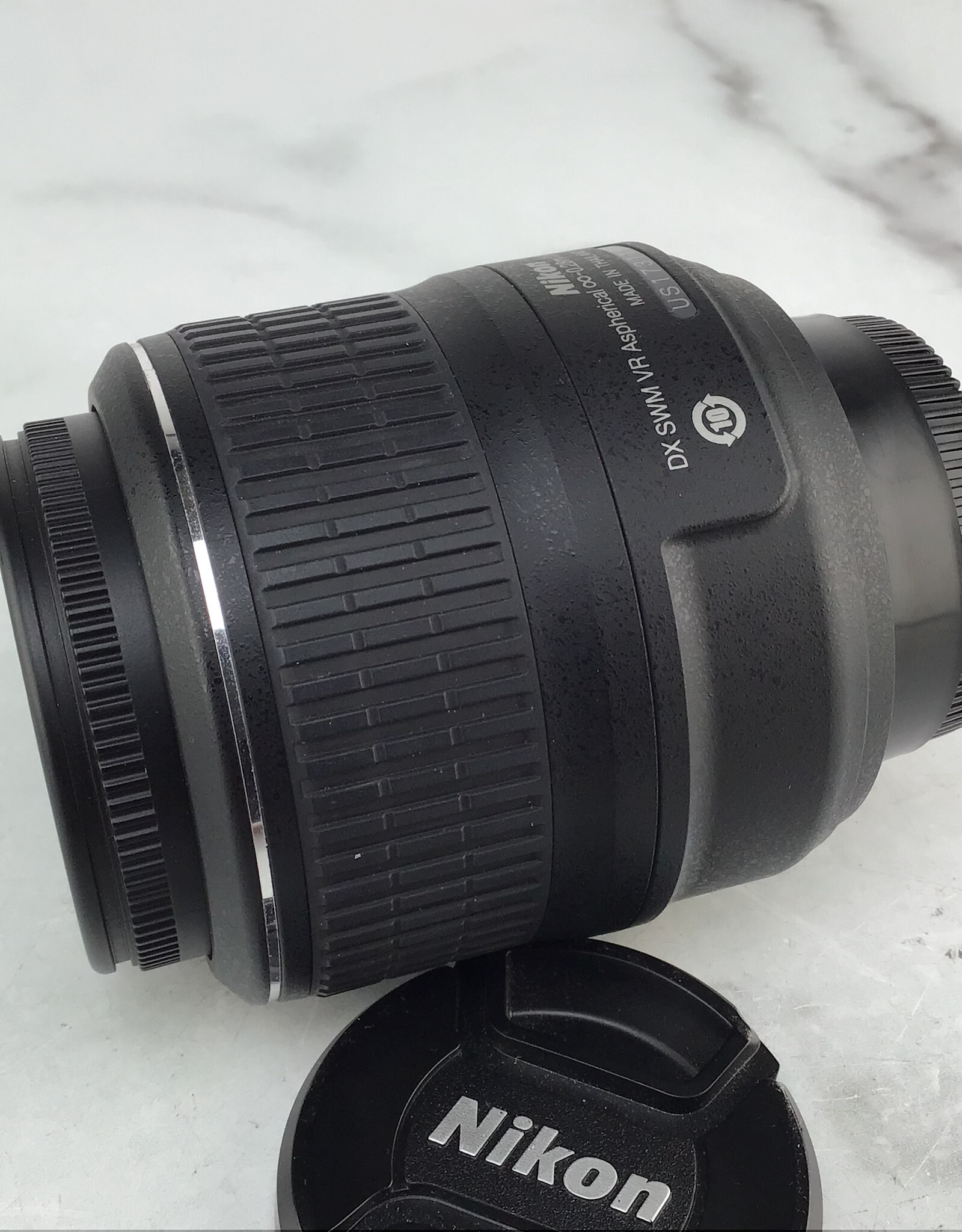 NIKON Nikon AD-S DX Nikkor 18-55mm f3.5-5.6 G VR Lens Used Good