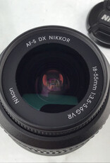 NIKON Nikon AD-S DX Nikkor 18-55mm f3.5-5.6 G VR Lens Used Good