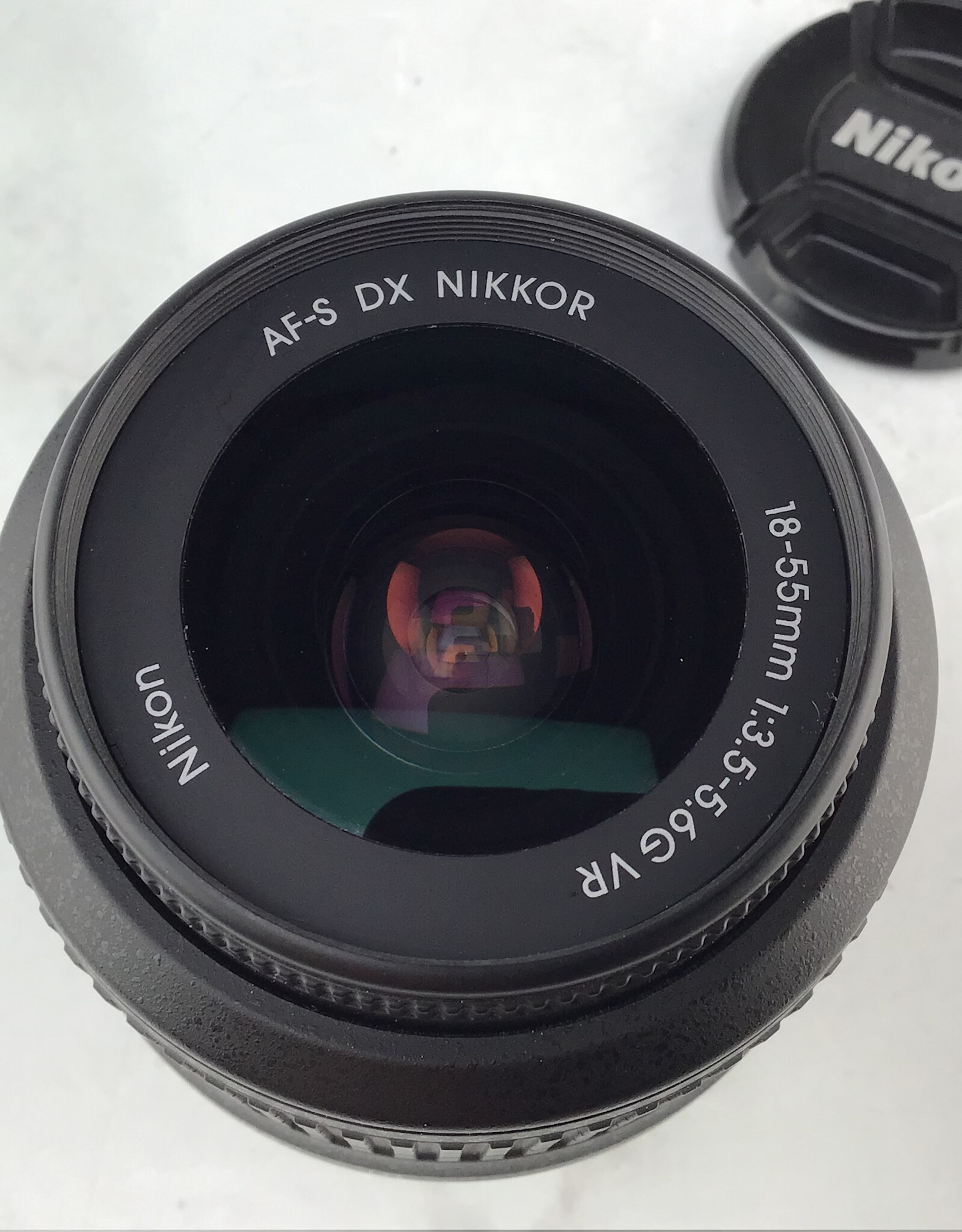 NIKON Nikon AD-S DX Nikkor 18-55mm f3.5-5.6 G VR Lens Used Good