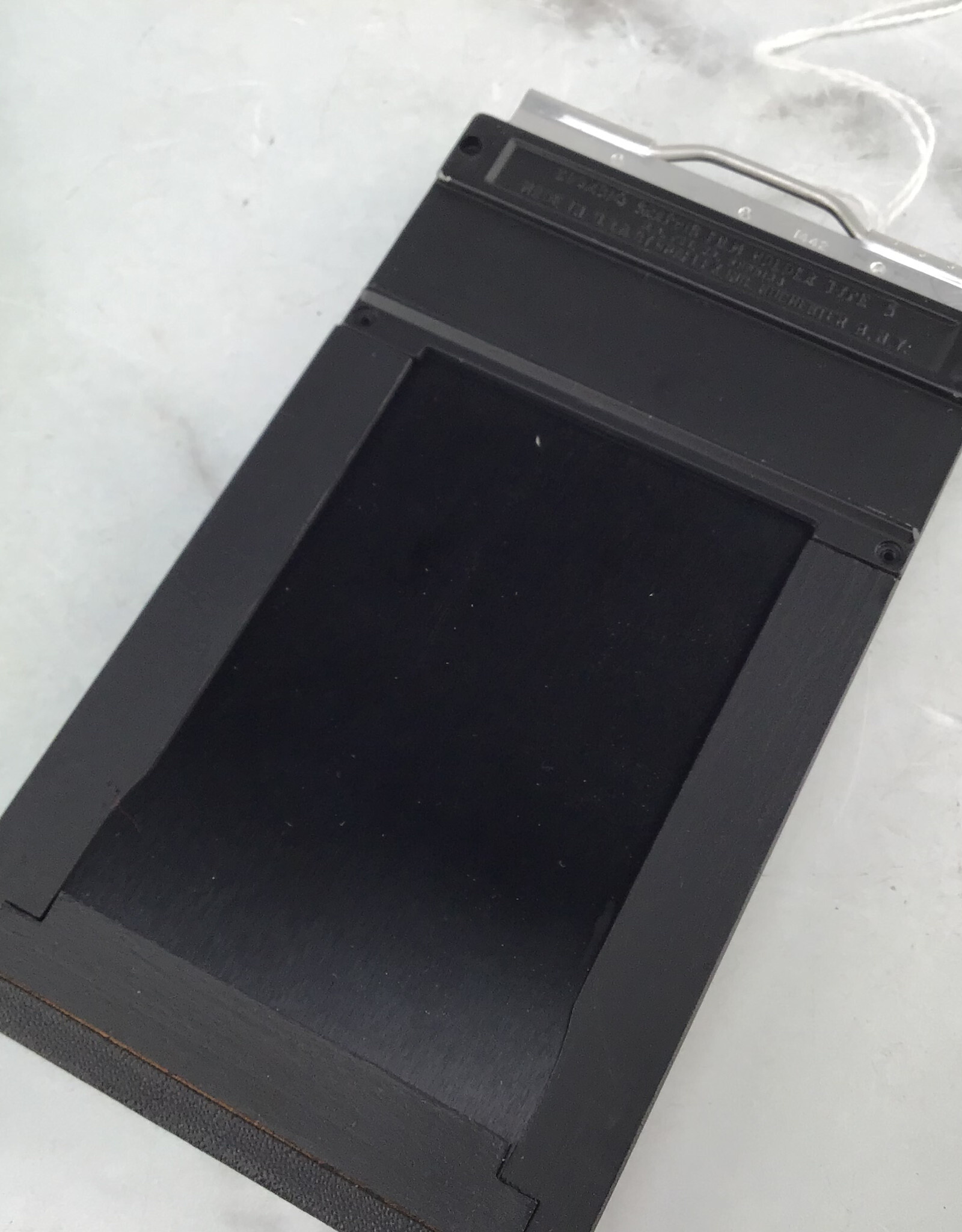 graflex Graphic  2 1/4" X 3 1/4" Cut Film Holder Used Good