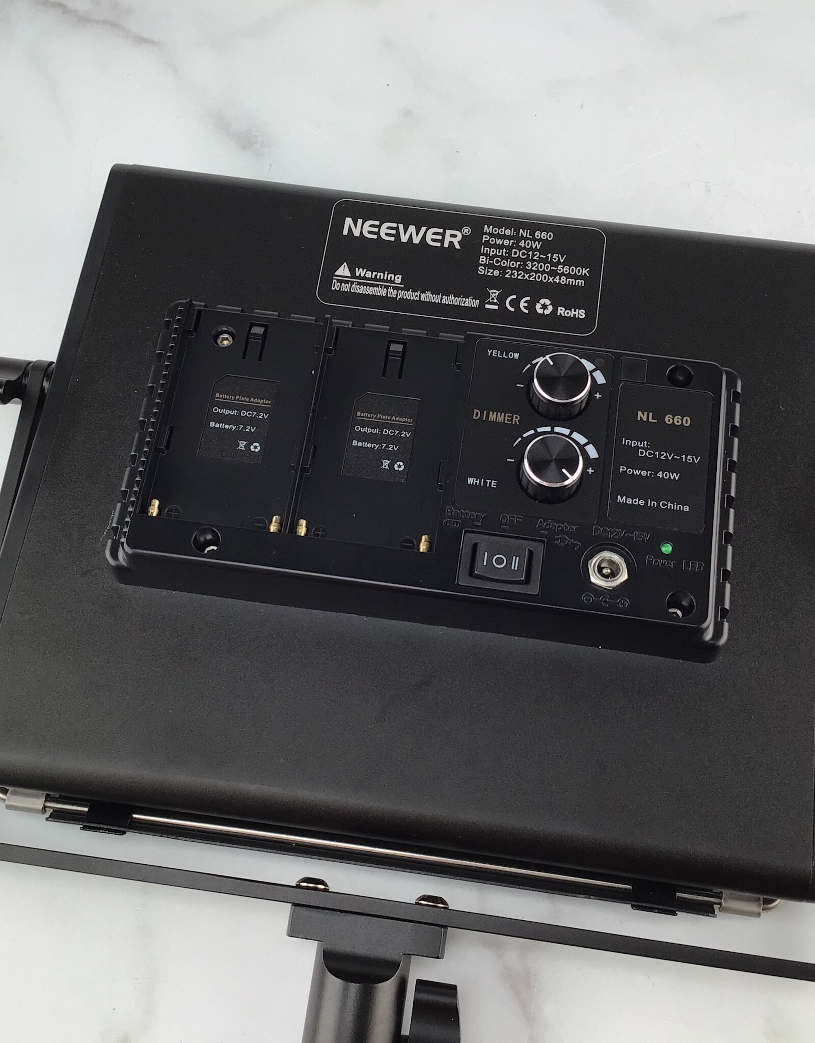 Neewer Neewer NL660 LED Light Panel Used Good