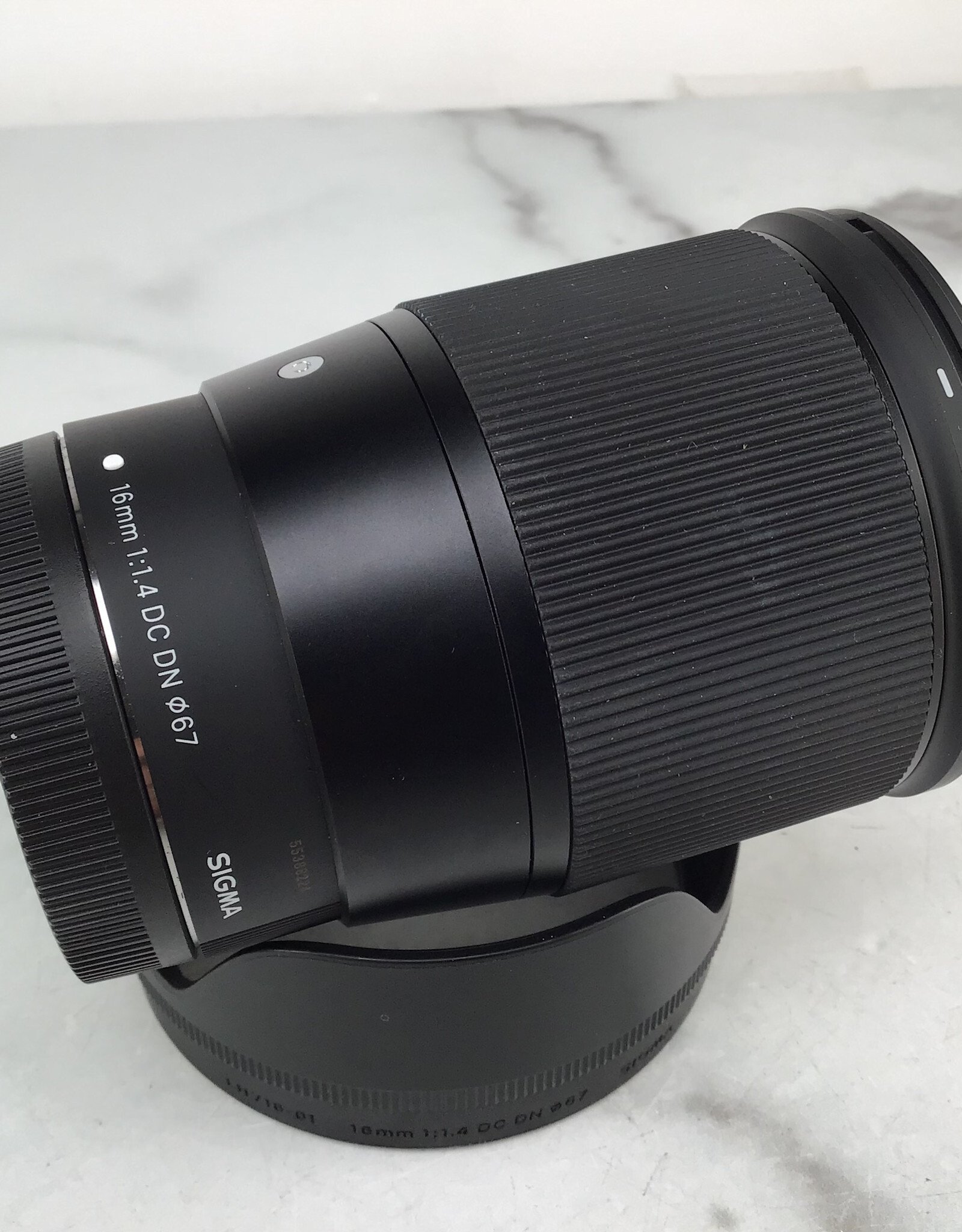 SIGMA Sigma 16mm f1.4 DC DN Lens for Canon EF-M Used Good