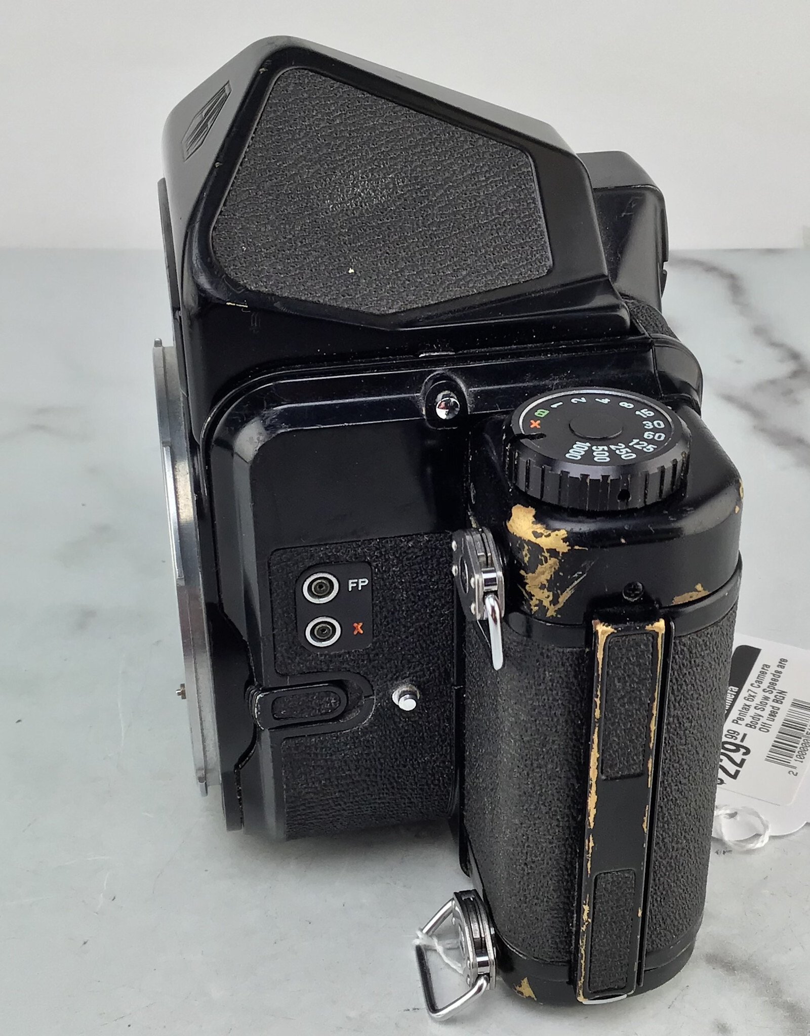 Pentax Pentax 6x7 Camera Body Slow Speeds are Off used BGN