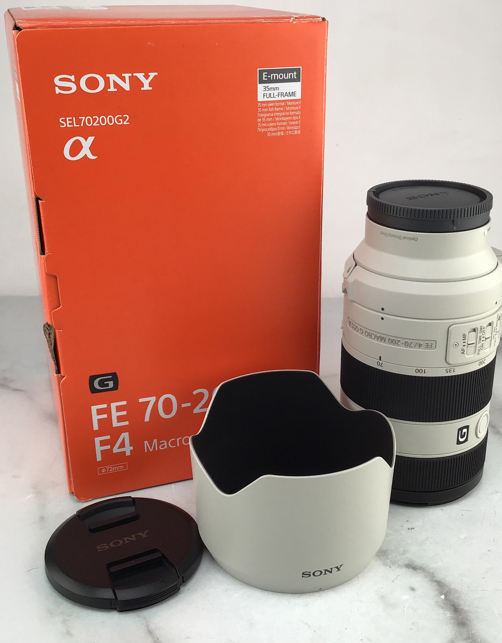 SONY Sony FE 70-200mm f4 Macro G OSS II Lens in Box Used Good