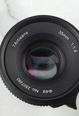 7artisans 7Artisans 35mm f1.4 Lens for Fuji FX Mount Used Good