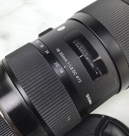 SIGMA Sigma Art 18-35mm f1.8 DC Lens for Canon EF Used Good