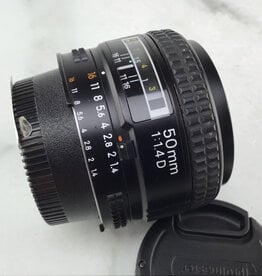 NIKON Nikon AF Nikkor 50mm f1.4 D Lens Used Good