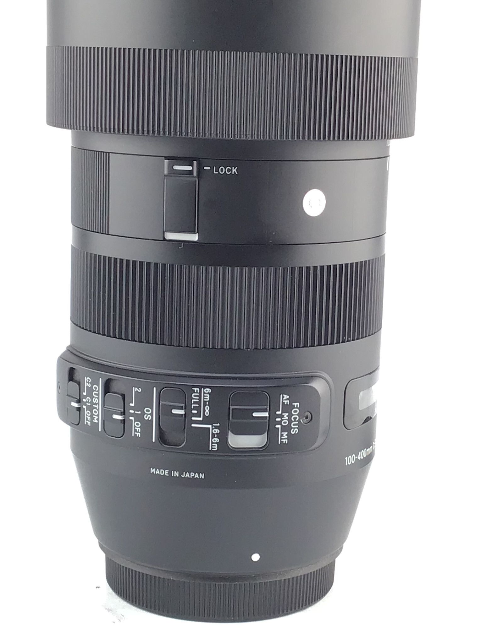 SIGMA Sigma 100-400mm f5-6.3 DG Contemporary Lens for Canon EF Used Good