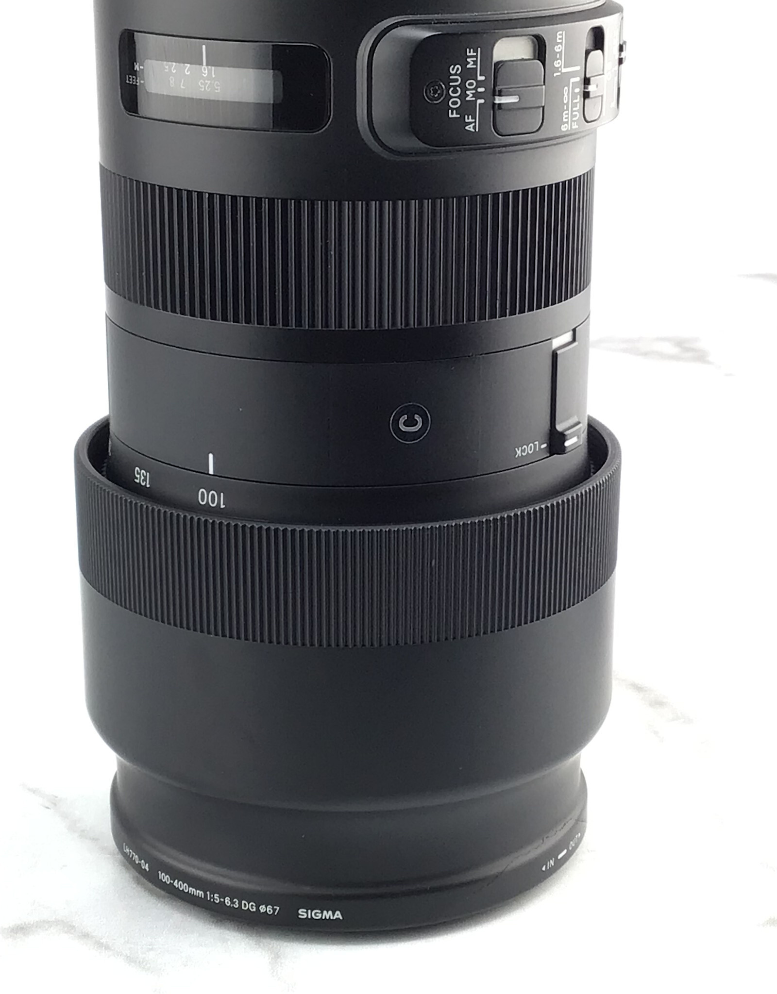 SIGMA Sigma 100-400mm f5-6.3 DG Contemporary Lens for Canon EF Used Good