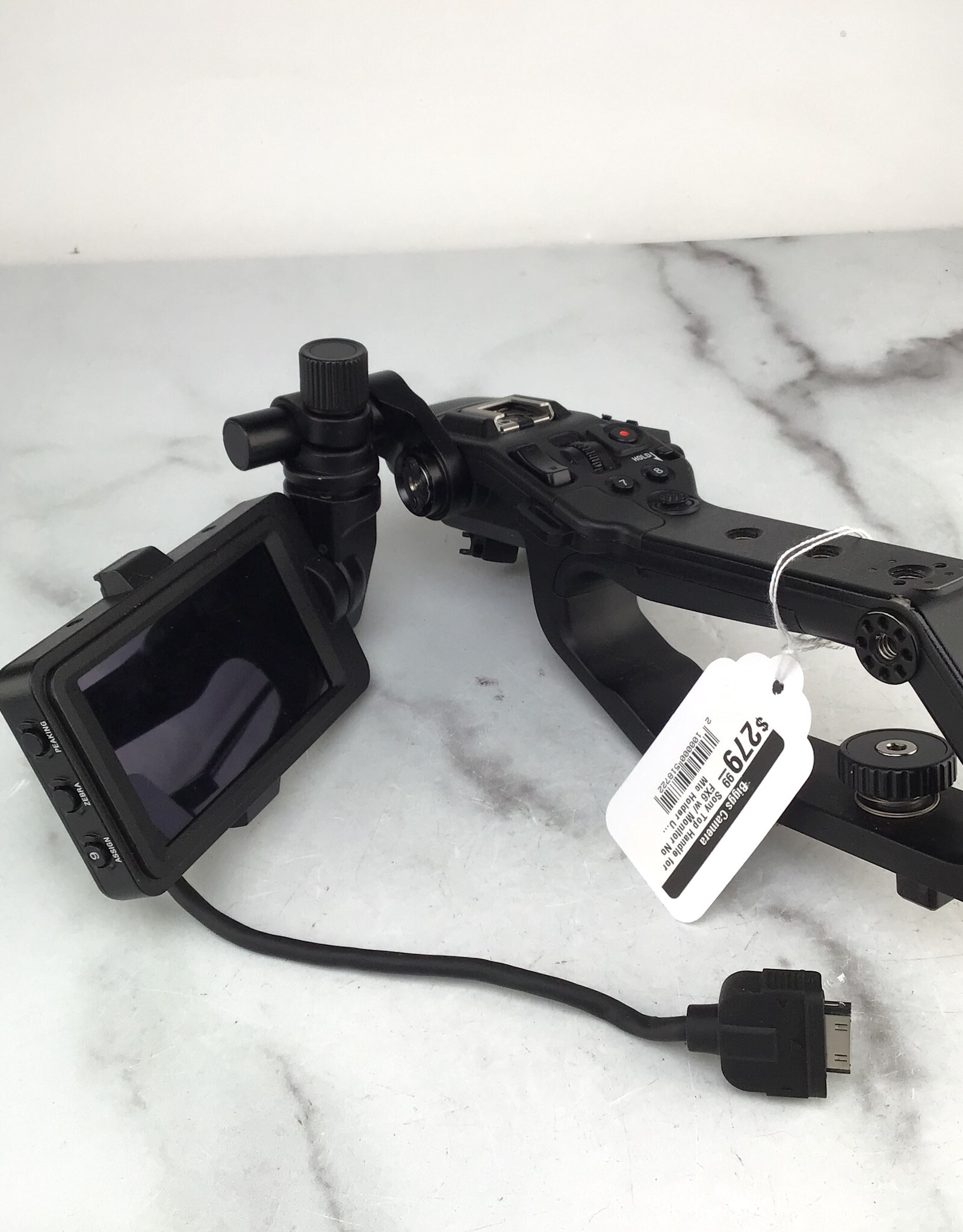 SONY Sony Top Handle for FX6 w/ Monitor No Mic Holder Used Fair