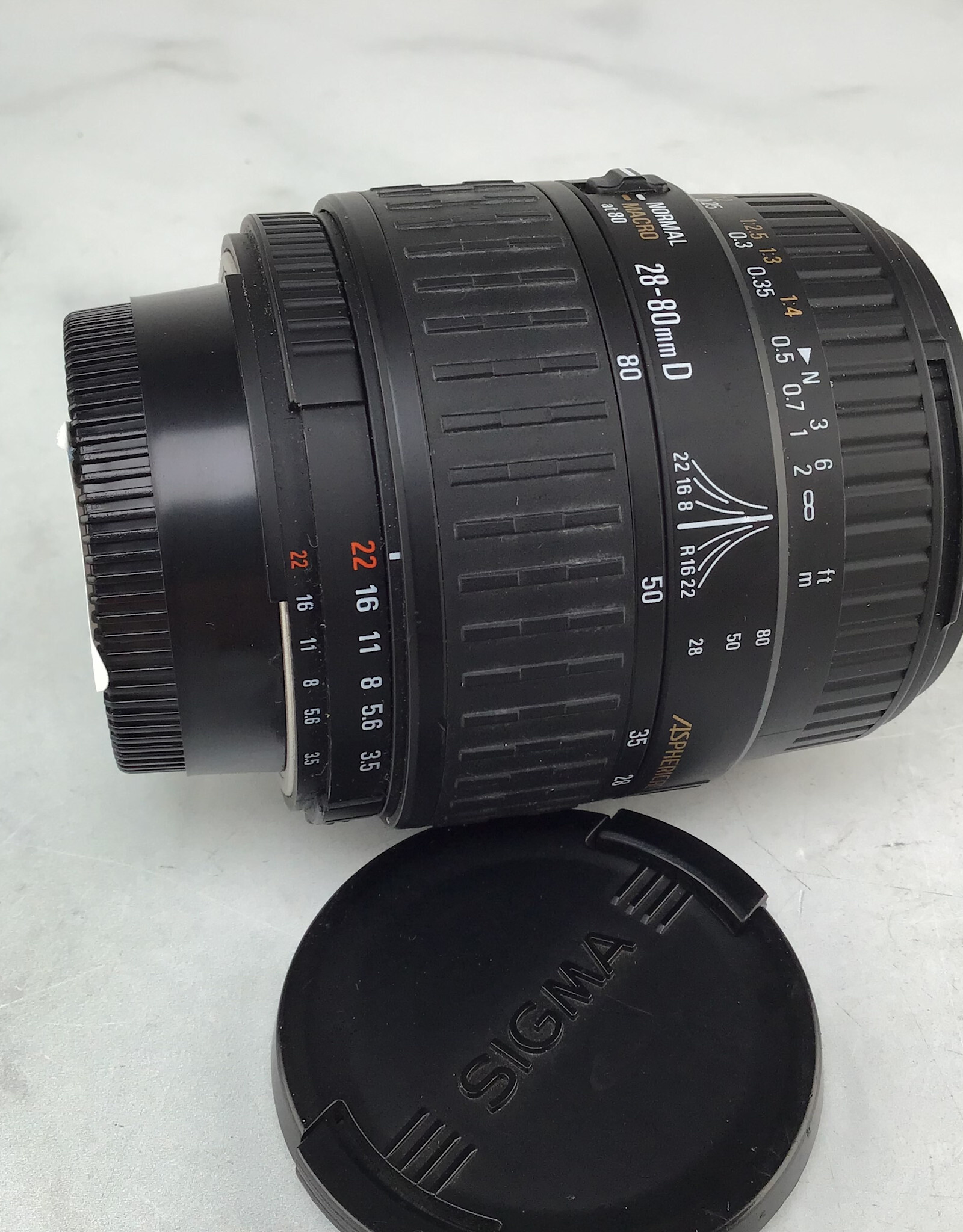 SIGMA Sigma 28-80mm f3.5-5.6 II D Lens for Nikon Used Good