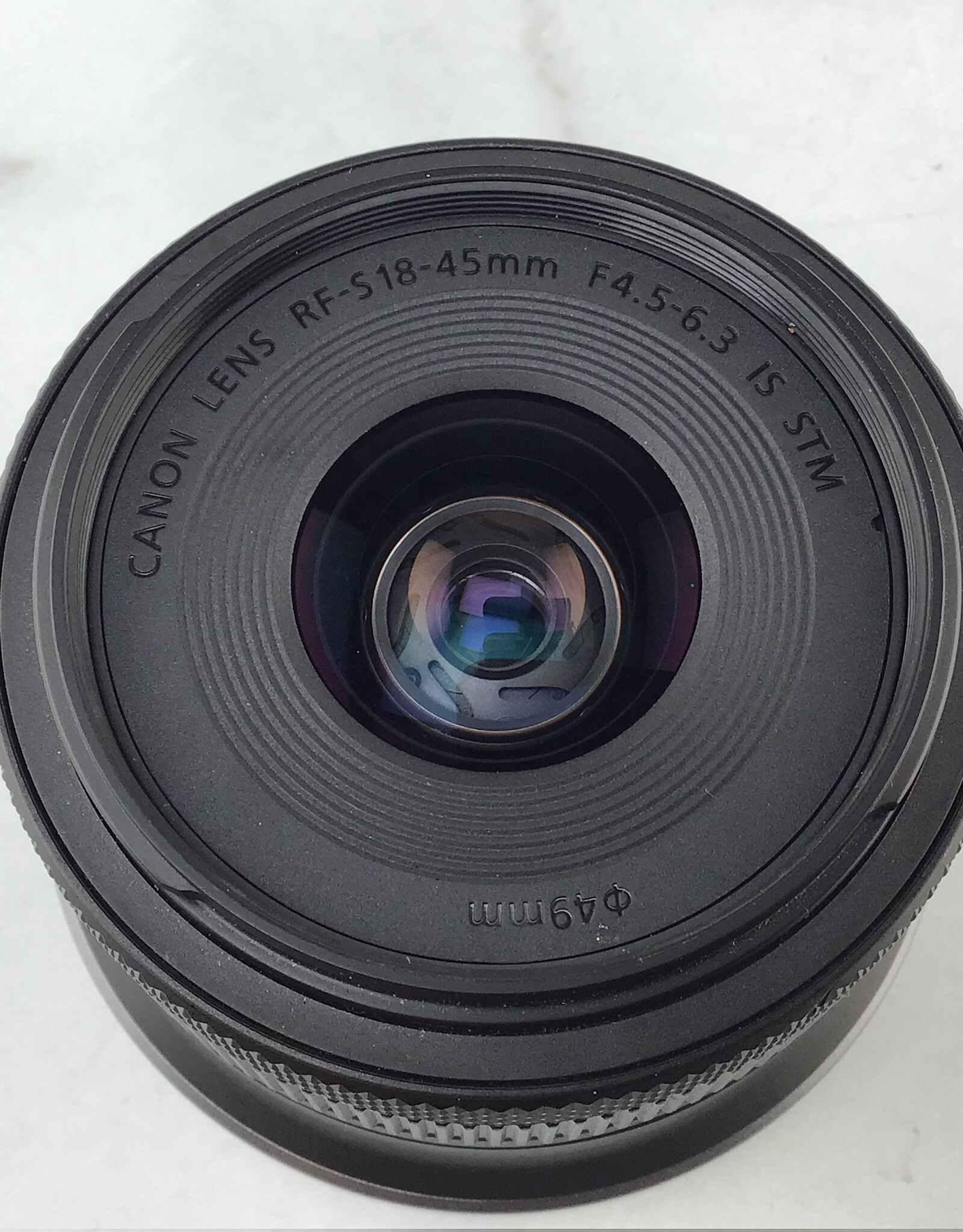 CANON Canon RF-S 18-45mm f4.5-6.3 IS STM Lens Used Good