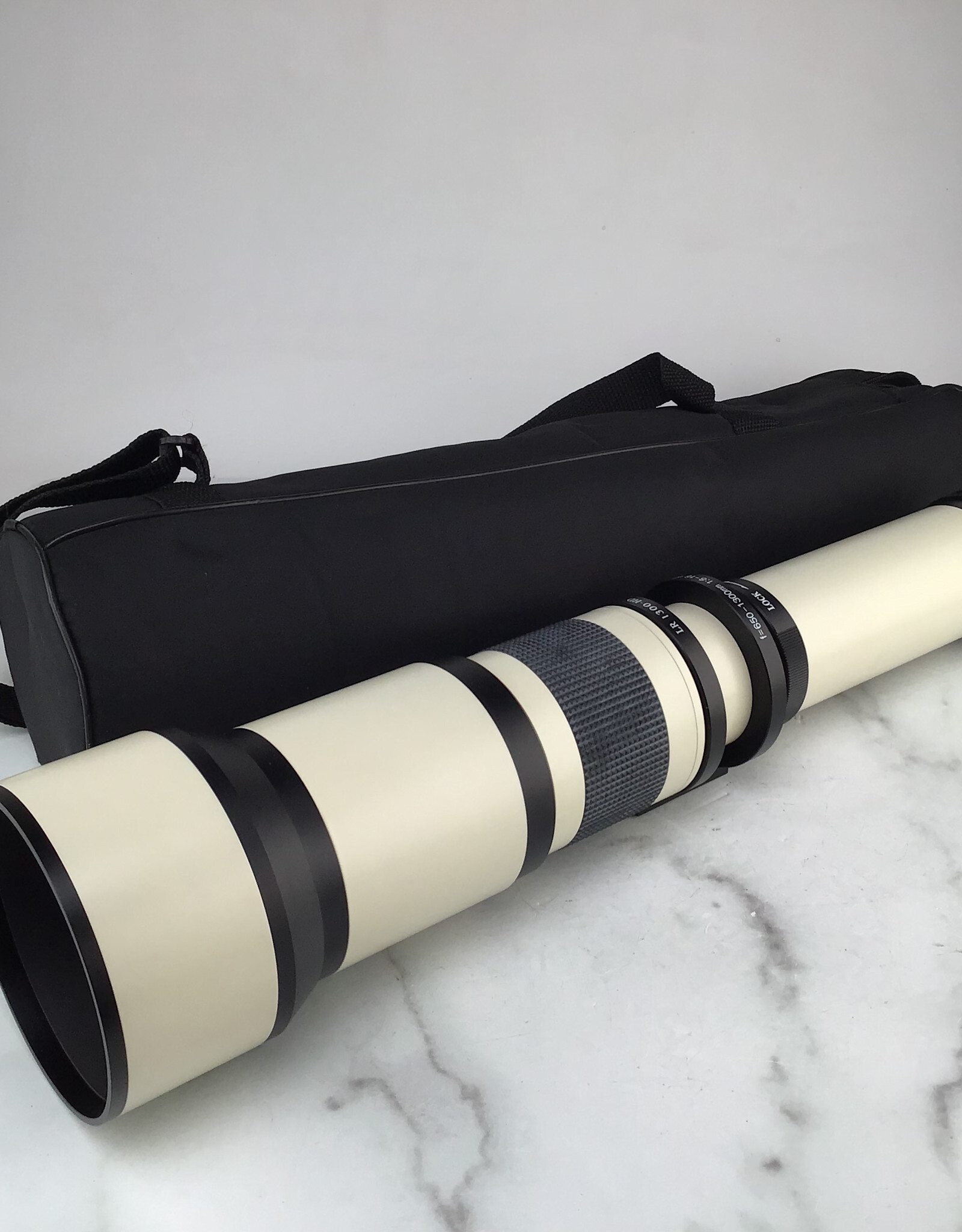 Opteka Opteka 650-1300 f8-16 Lens w/ Canon EF Mount Used Good