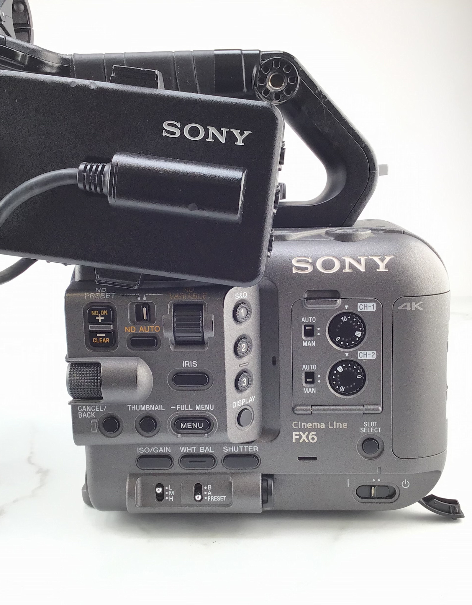 SONY Sony FX6 Cinema Camera 296 Hours Used Fair