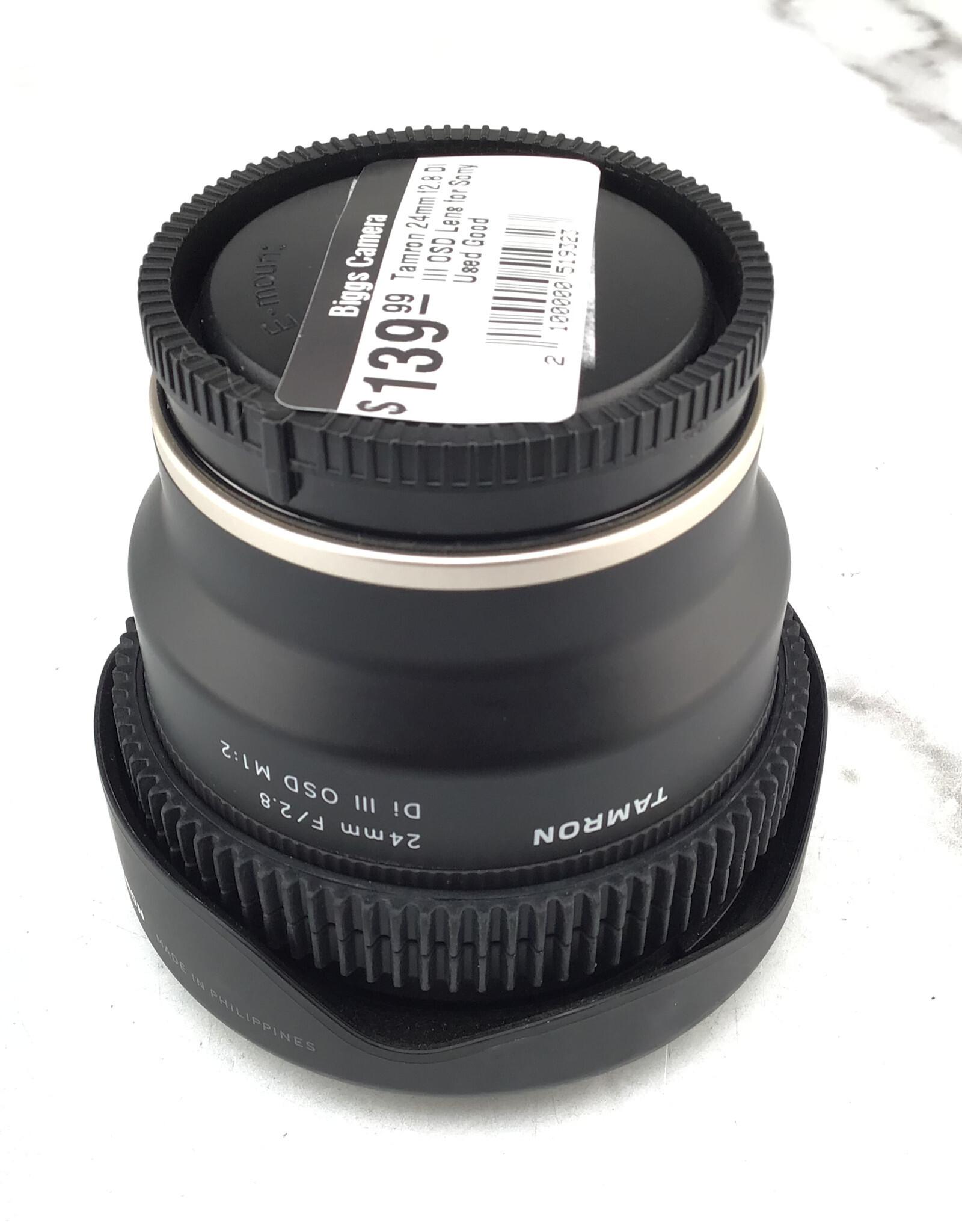 TAMRON Tamron 24mm f2.8 Di III OSD Lens for Sony Used Good