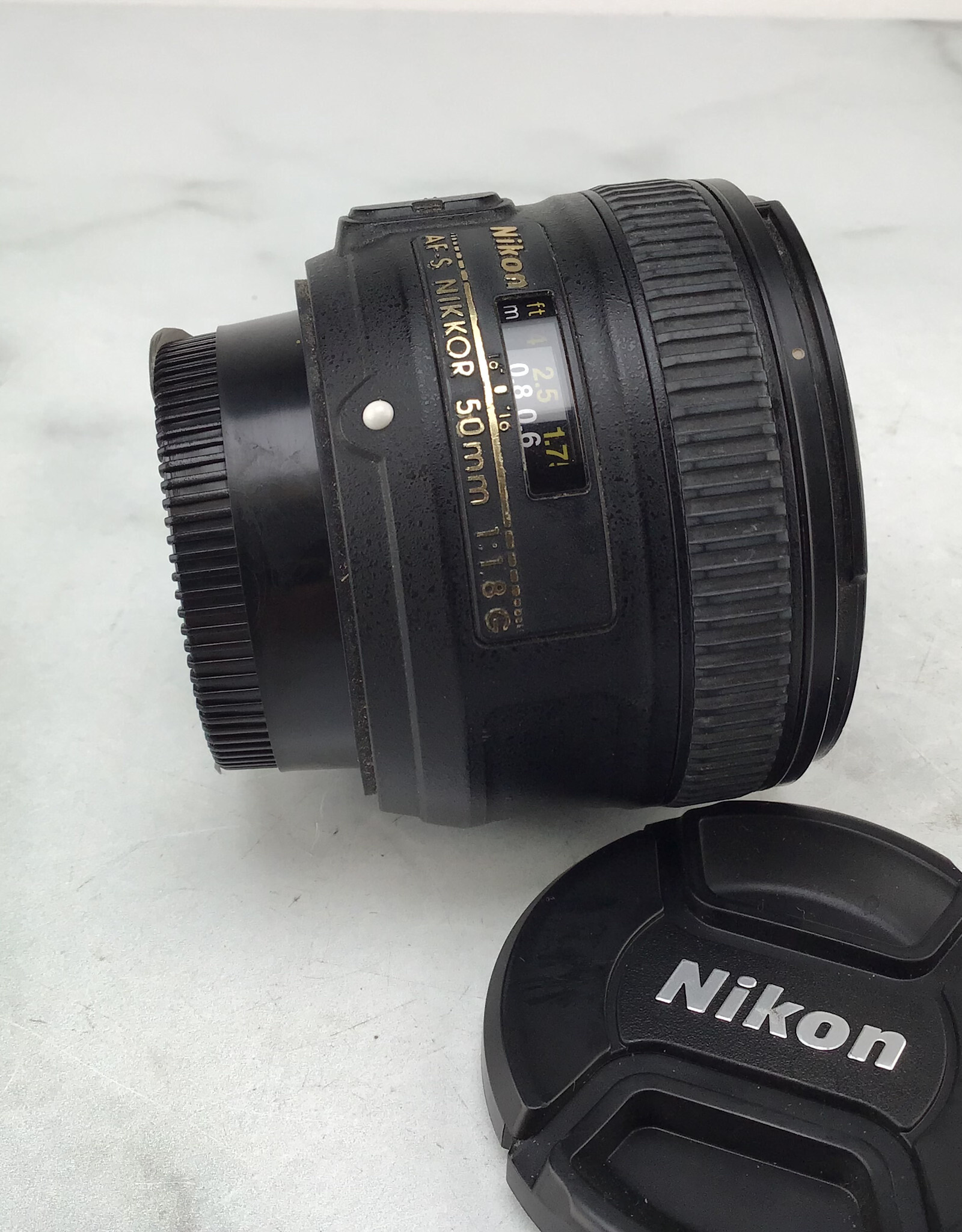 NIKON Nikon AF-S 50mm f1.8 G Lens Used Good