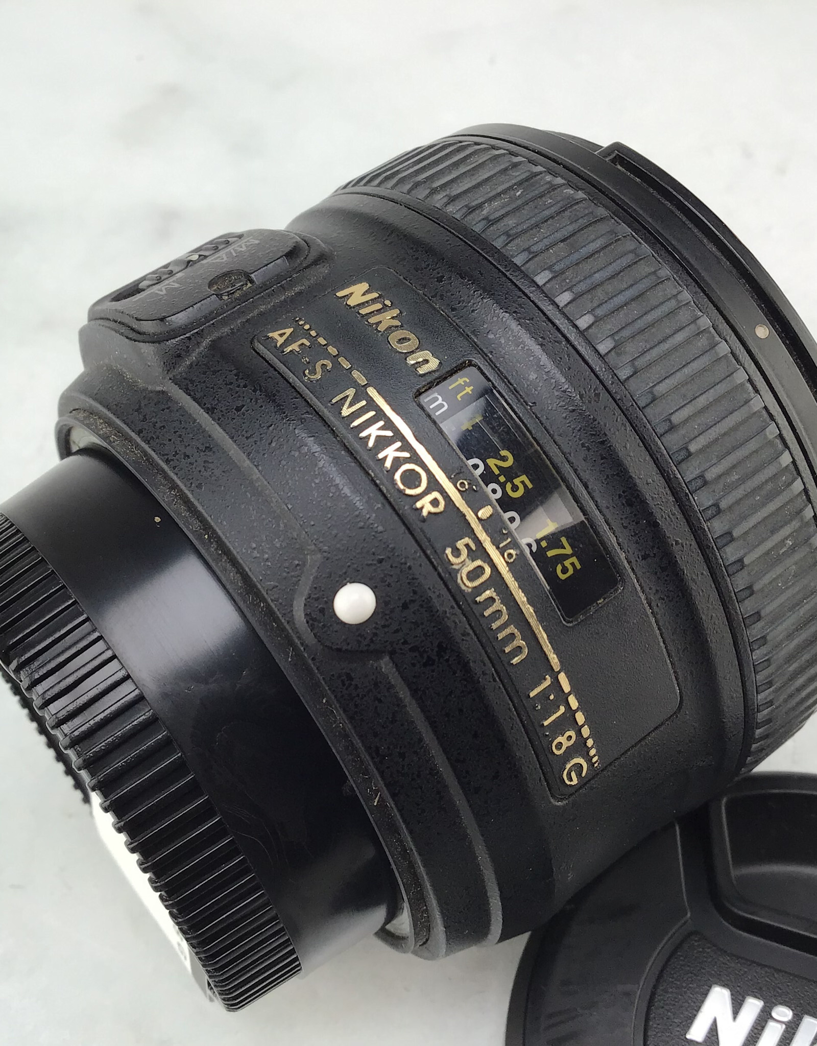 NIKON Nikon AF-S 50mm f1.8 G Lens Used Good