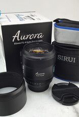 Sirui Aurora 85mm f1.4 AF Lens for Sony in Box Used Good