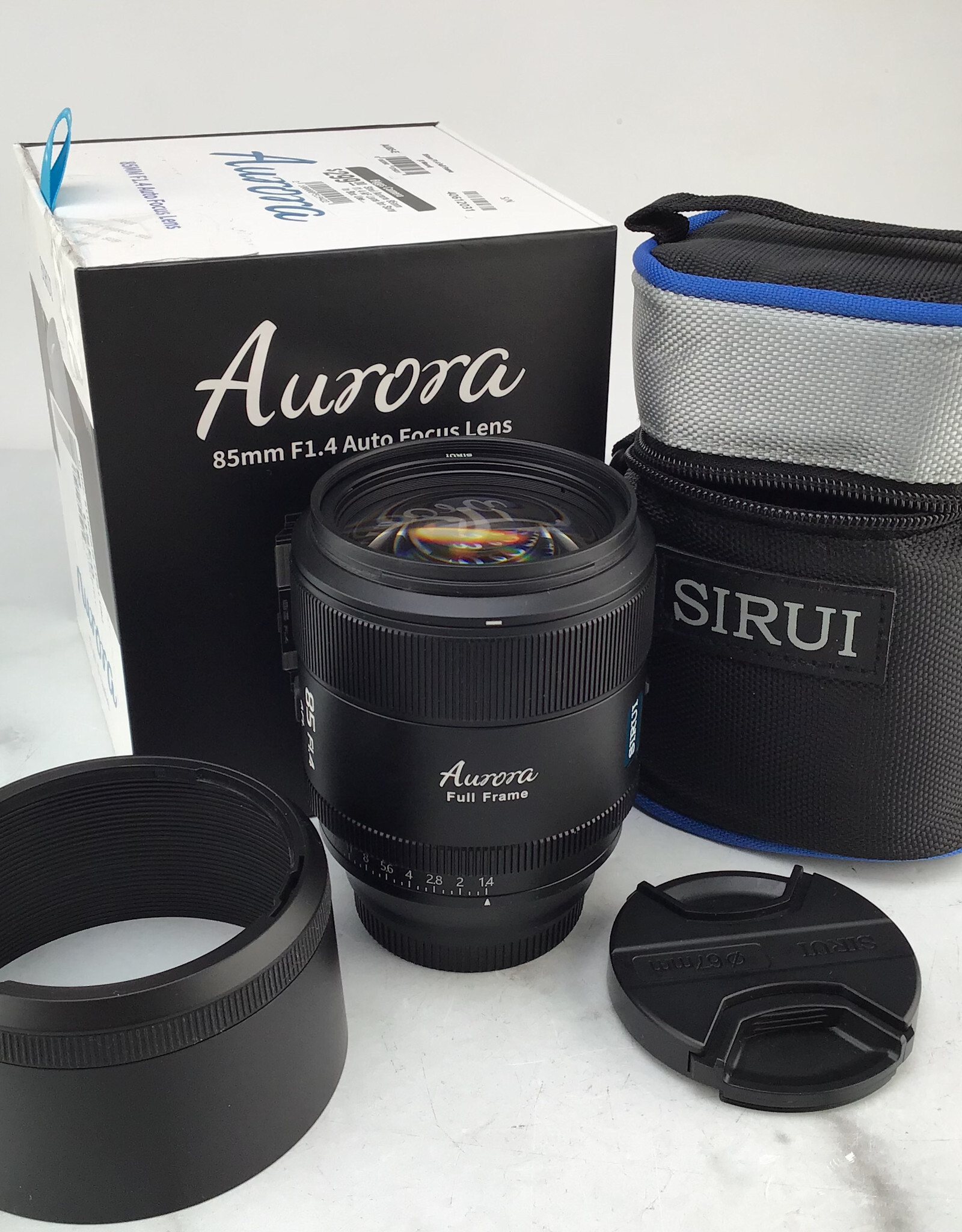Sirui Aurora 85mm f1.4 AF Lens for Sony in Box Used Good