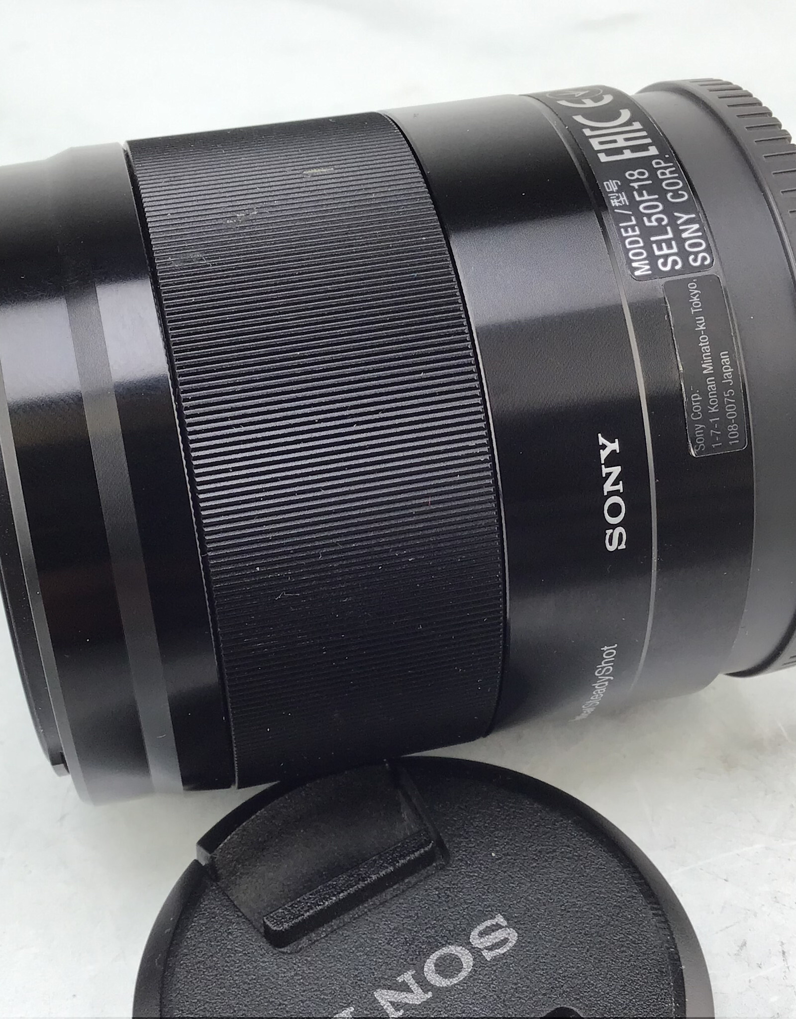 SONY Sony E 50mm f1.8 OSS Lens Used Good