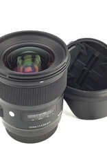 SIGMA Sigma Art 24mm f1.4 DG Lens for Canon EF Used Good