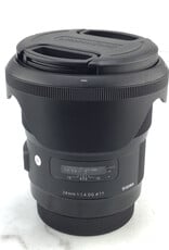 SIGMA Sigma Art 24mm f1.4 DG Lens for Canon EF Used Good