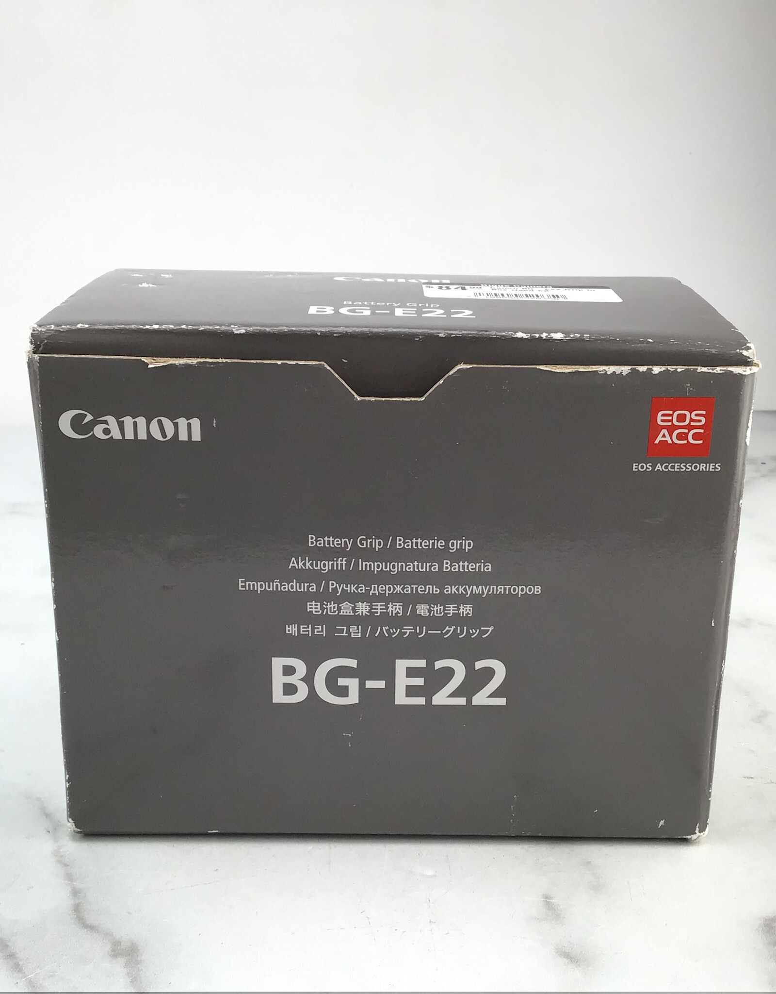 CANON Canon BG-E22 Grip in Box Used EX
