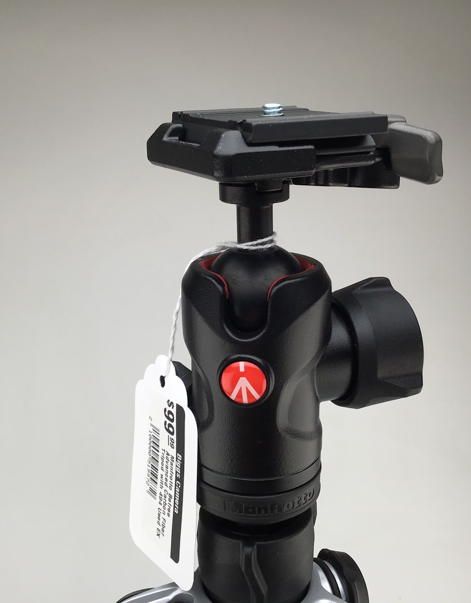 MANFROTTO Manfrotto Befree Advanced Carbon Fiber Tripod with 494 Used EX