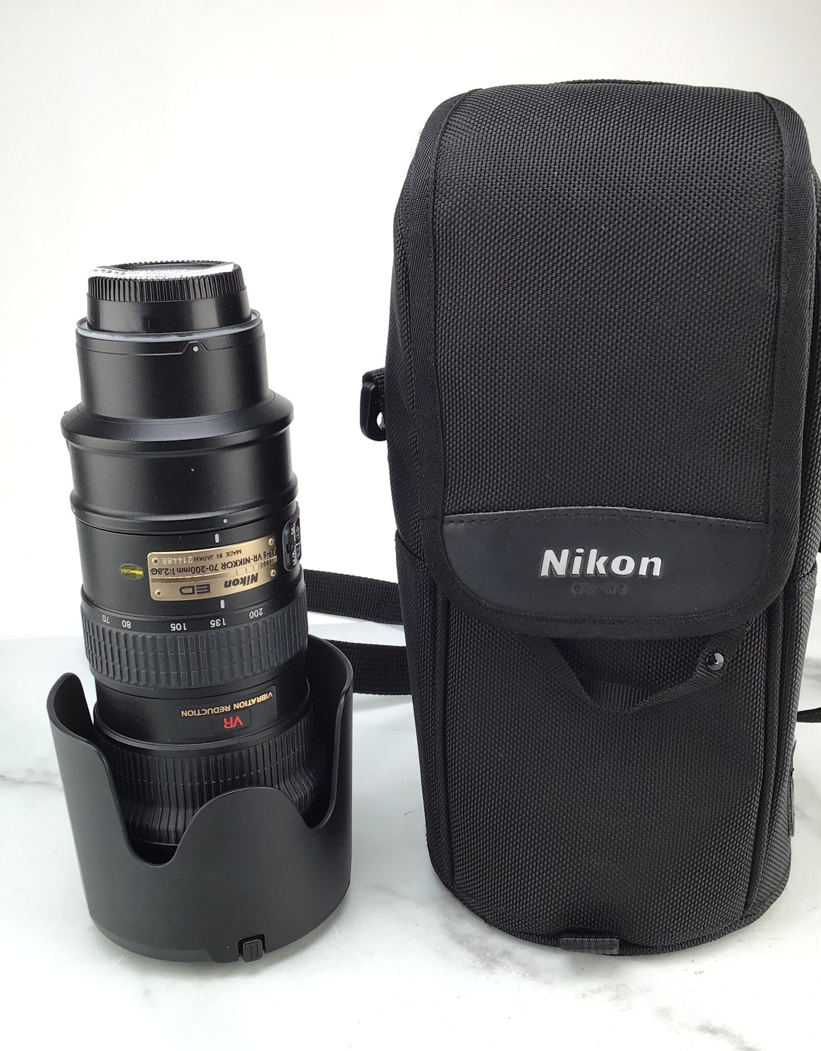 NIKON Nikon ED AF-S VR Nikkor 70-200mm f2.8 VR Lens Used Good