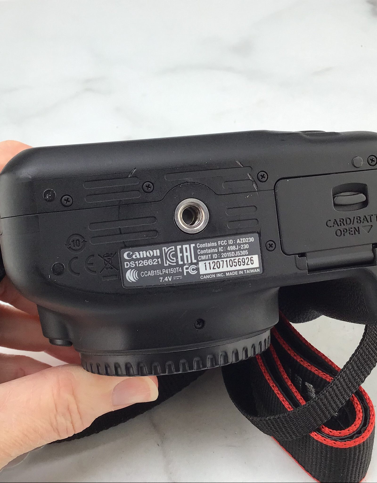 CANON Canon EOS Rebel T6 Camera Body Used