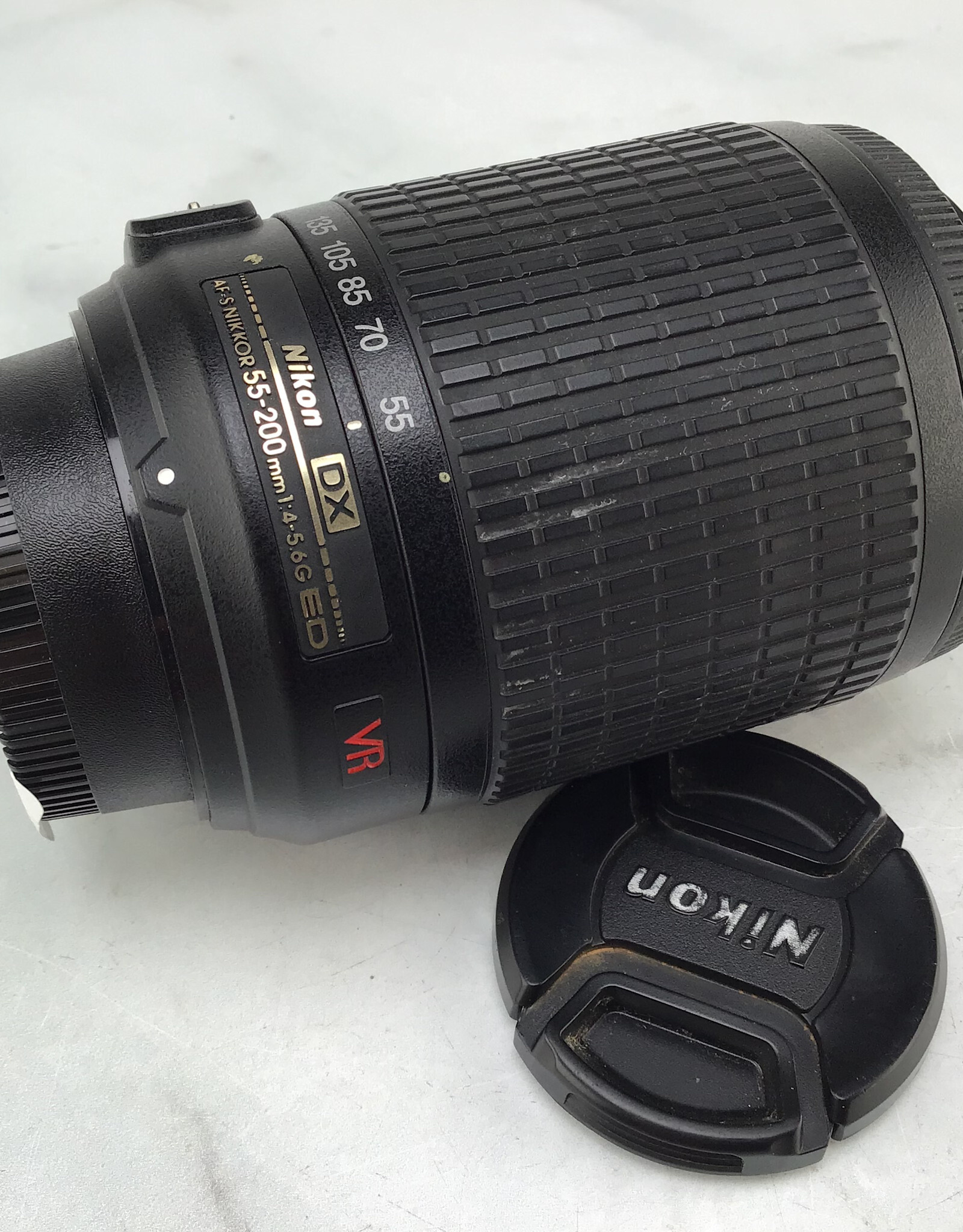 NIKON Nikon DX AF-S Nikkor 55-200mm f4-5.6G VR Lens Used Good